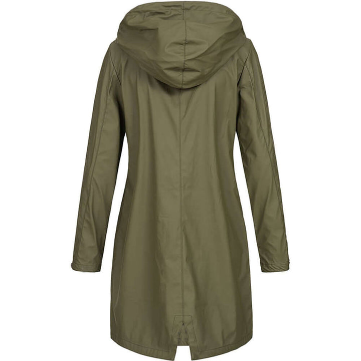 Women's Waterproof Hooded Raincoat