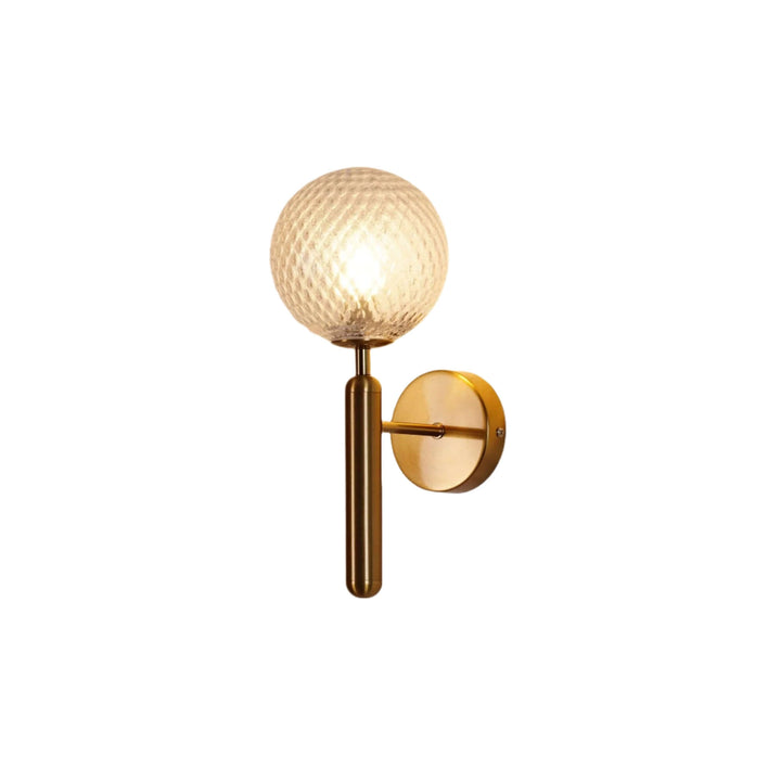 Modern Glass Wall Sconce - Elegant Lighting Fixture
