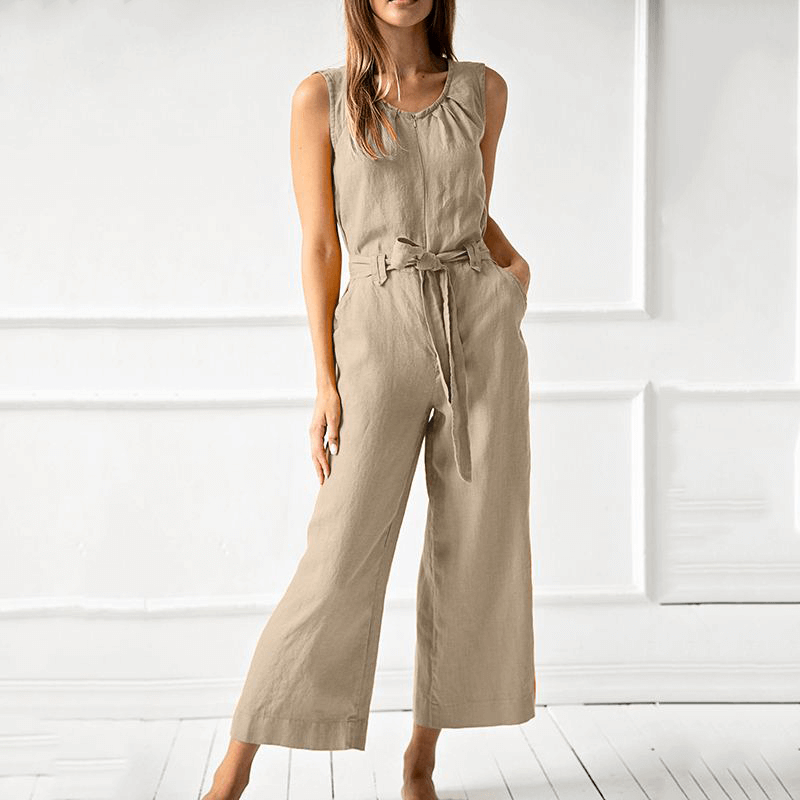 Women's Relaxed Wide Leg Jumpsuit
