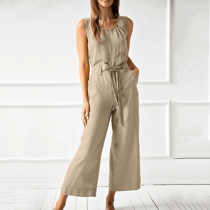 Women's Relaxed Wide Leg Jumpsuit