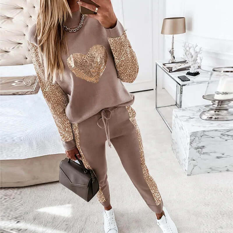 Women's Cotton Blend Lounge Set