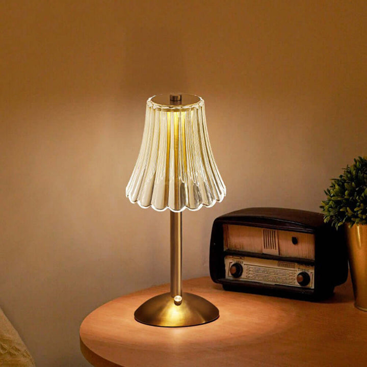 Touch Activated Crystal Table Lamp