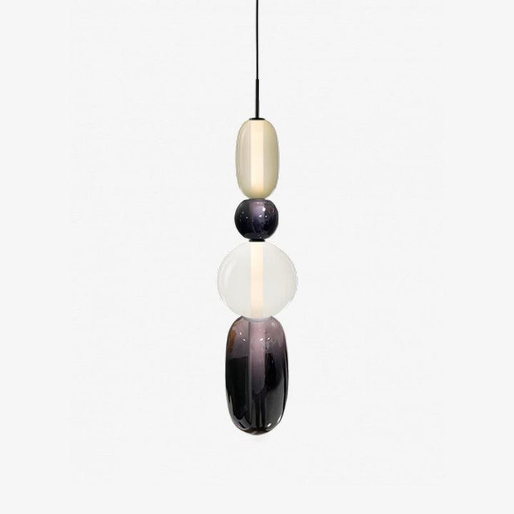 Colorful Glass Pendant Light - Modern Hanging Lamp