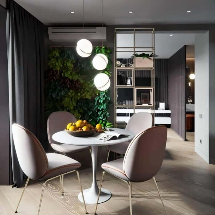 Modern Crescent Pendant Lamp