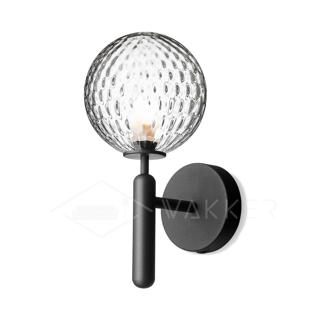 Modern Glass Wall Sconce - Elegant Lighting Fixture