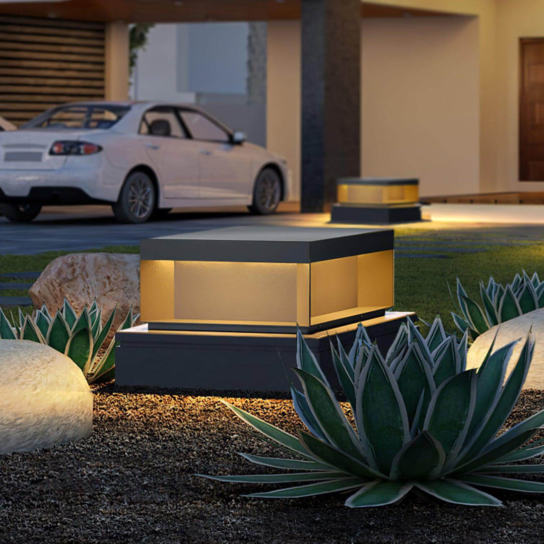 Solar Outdoor Post Light - Weatherproof IP65