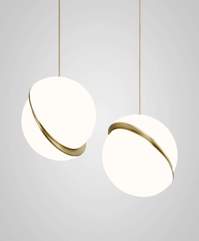 Modern Crescent Pendant Lamp