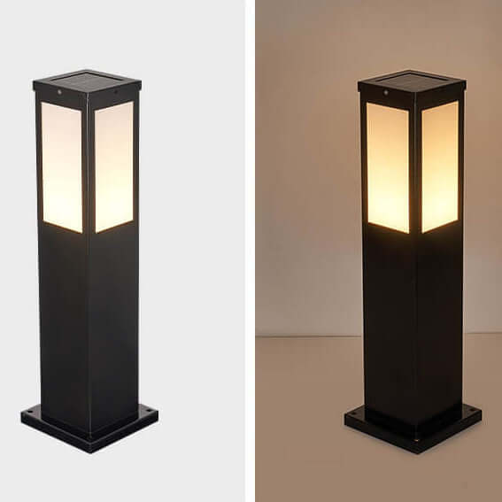 Modern Outdoor Solar Garden Lantern