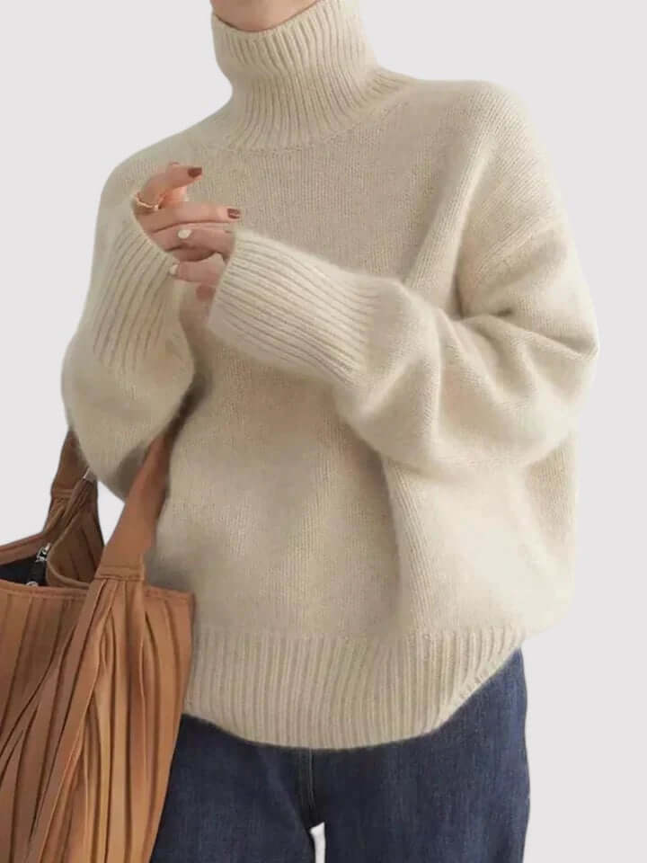 Women's Cashmere Turtleneck Sweater
