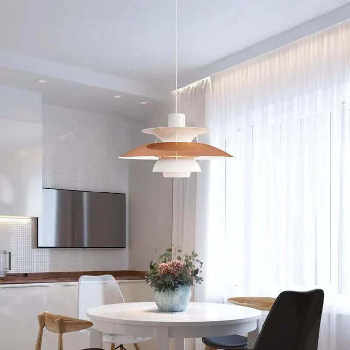 Modern LED Pendant Light with Shade