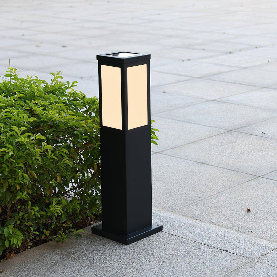 Modern Outdoor Bollard Light - IP65 Waterproof
