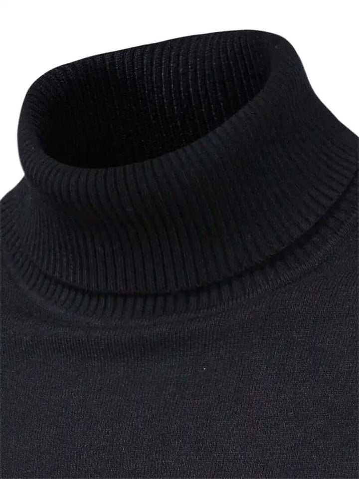 Men's Turtleneck Jumper - Warm Winter Pullover