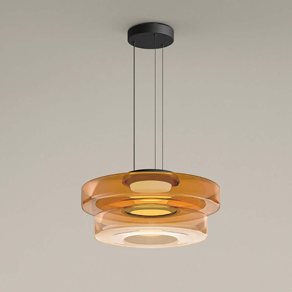 Modern Glass Pendant Light Fixture