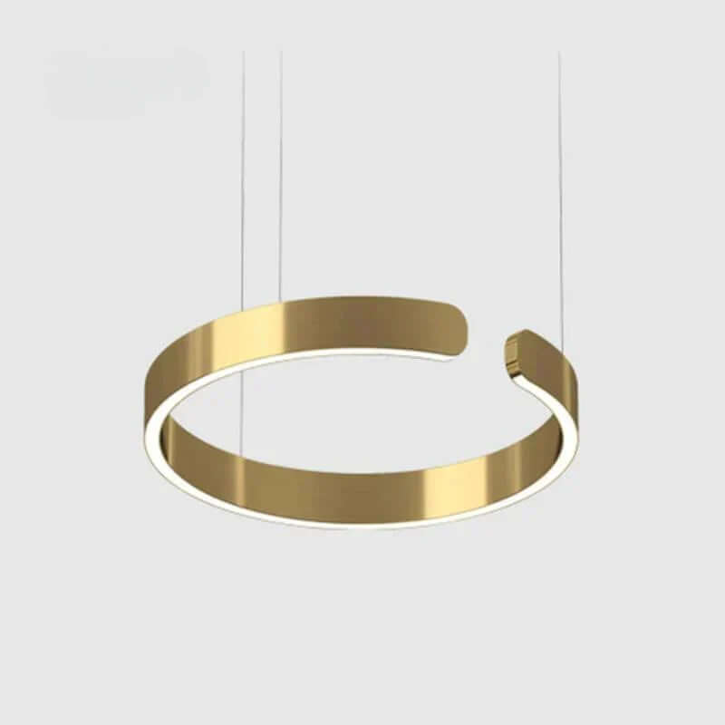 Modern Circle LED Pendant Light, 40/60/80cm
