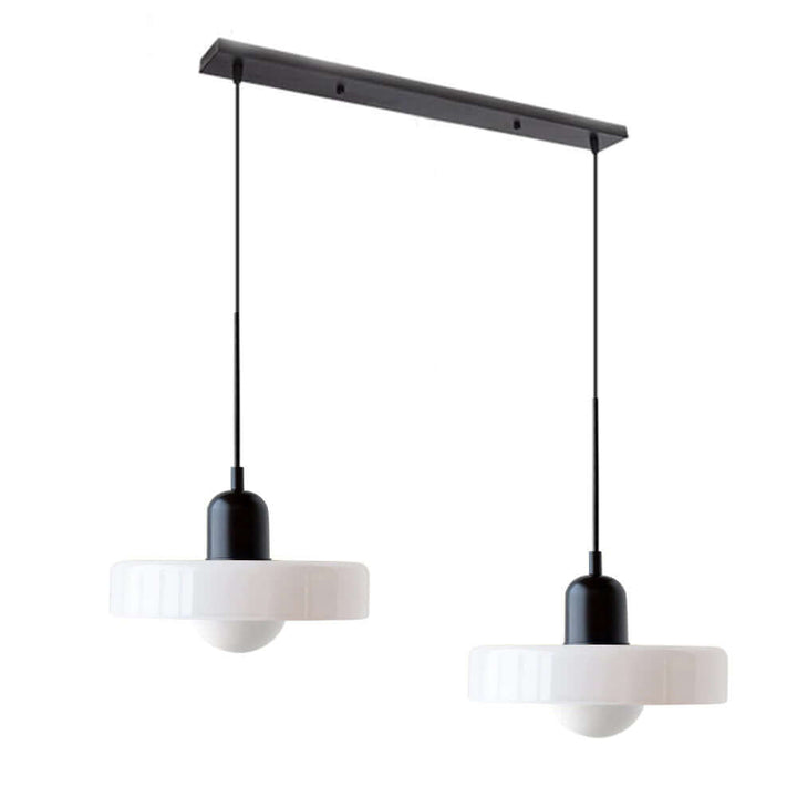 2 Heads Modern Glass Pendant Light
