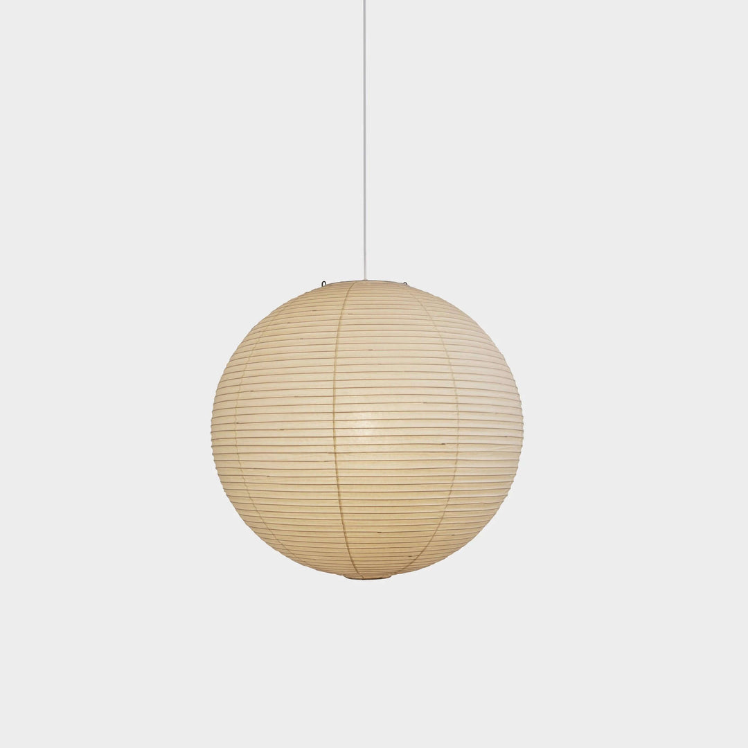 Japanese Cotton Paper Pendant Lamp with Steel Wire