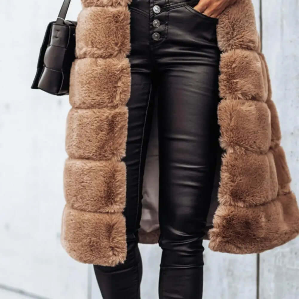 Vest - Women's Sleeveless Open Longline Gilet