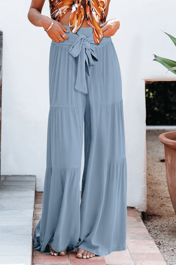 Women's Loose High Waist Wide Leg Pants