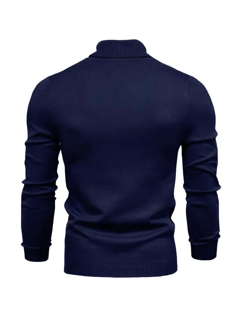 Men's Turtleneck Jumper - Warm Winter Pullover