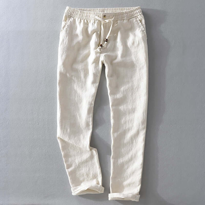 Men's Narrow-Fit Drawstring Trousers