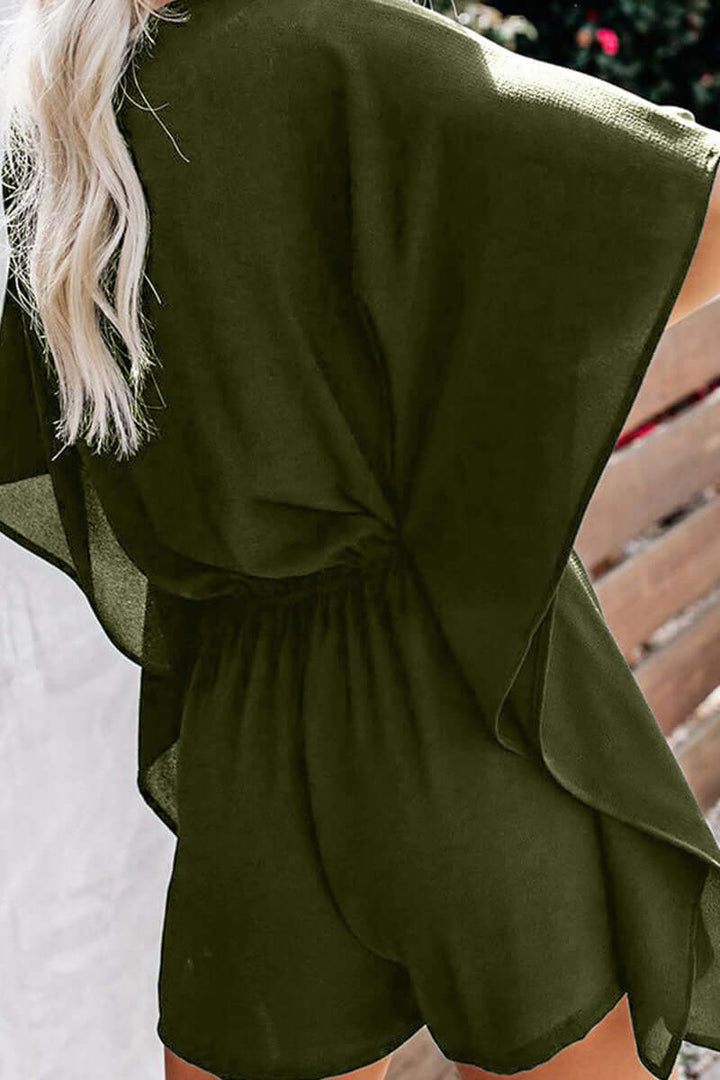 Women's V-Neck Loose Jumpsuit