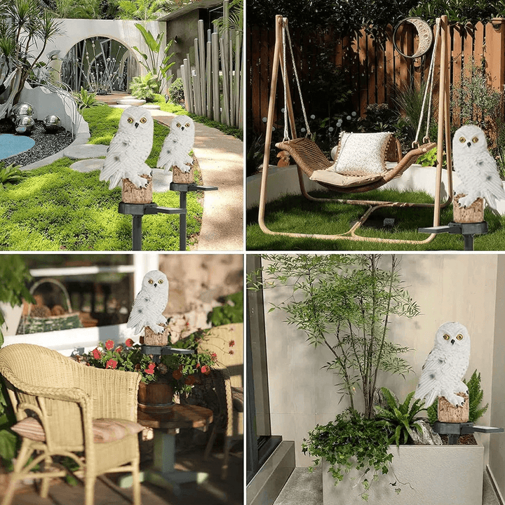 Solar Owl Garden Light (2-Pack)