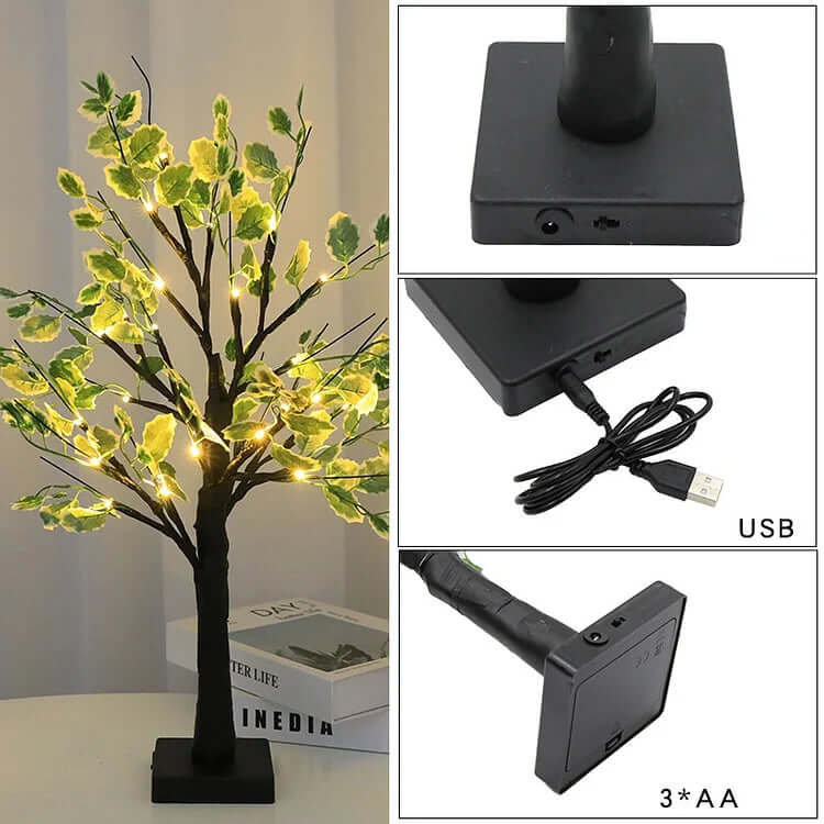 LED Christmas Tree Light - 50cm Battery-Operated
