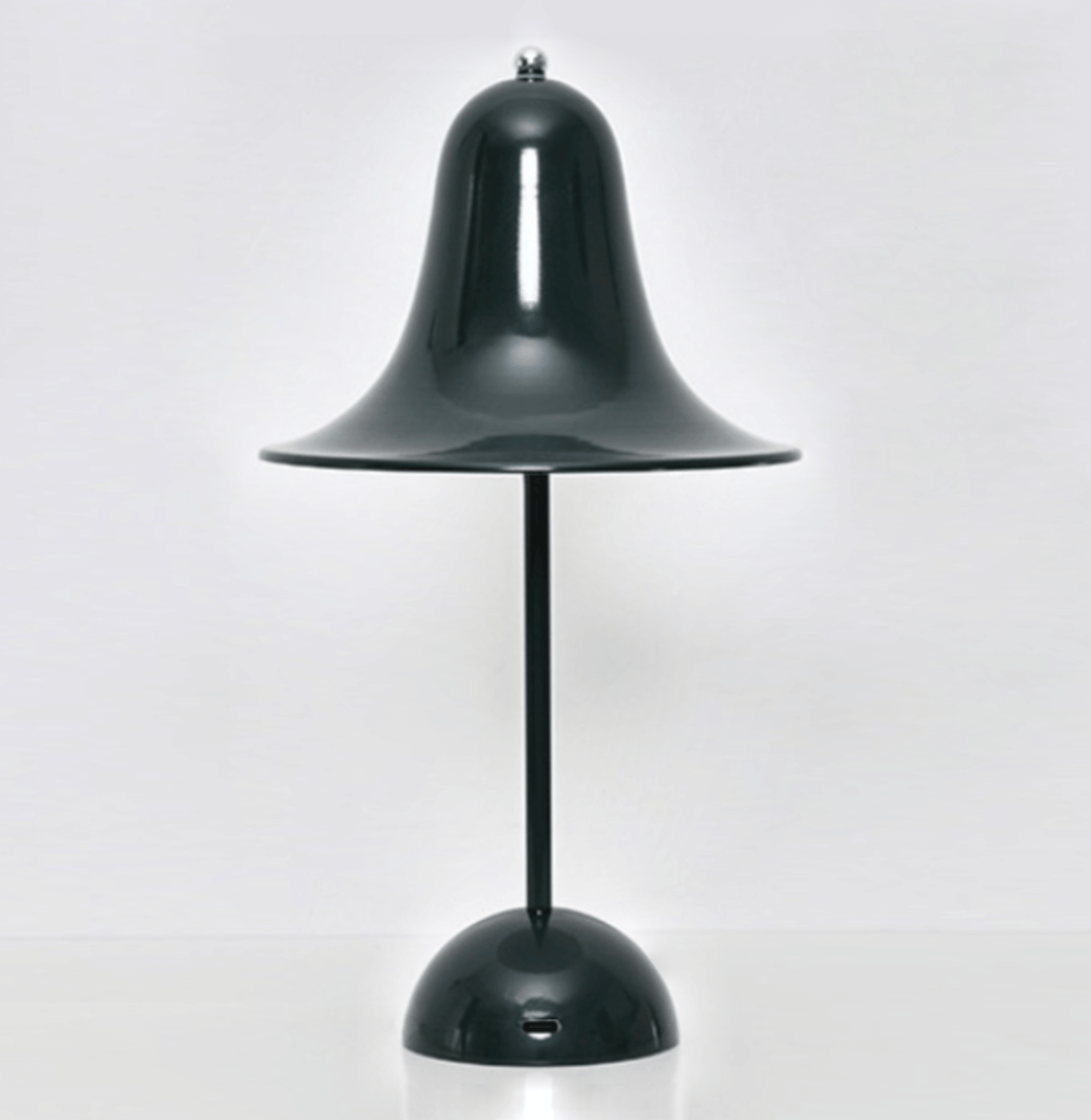 Cordless Table Lamp with Classic Cap Design