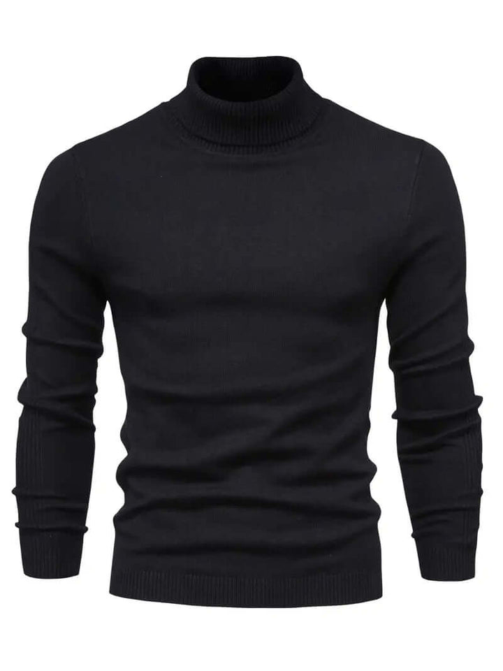 Men's Turtleneck Jumper - Warm Winter Pullover