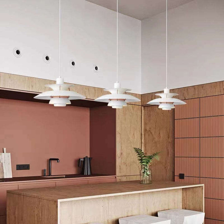 Modern LED Pendant Light with Shade