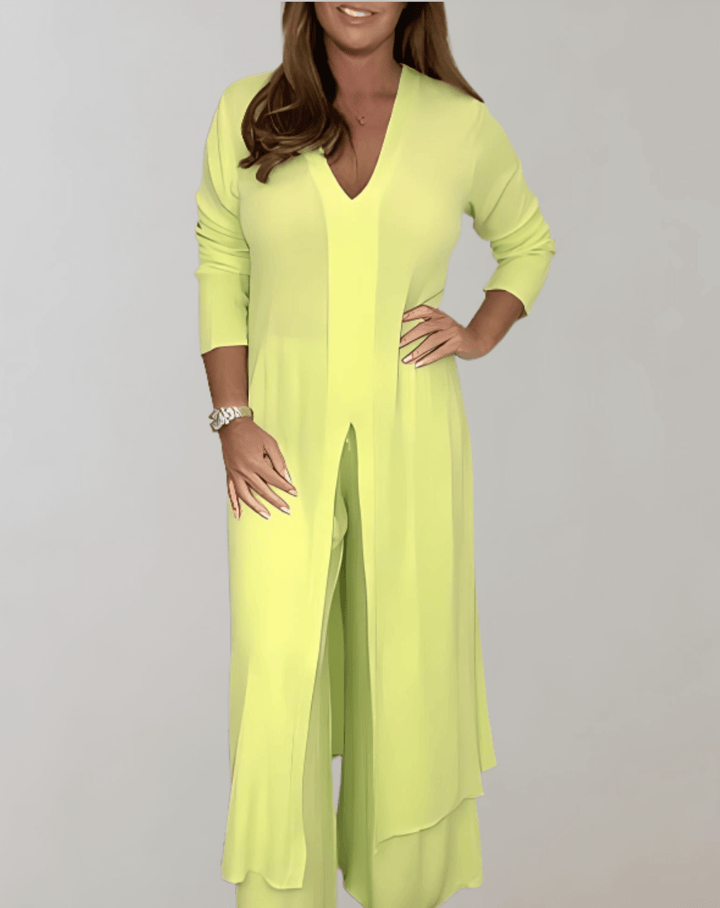 Women's Tweed Co-ord Set - Elegant Two-Piece Outfit