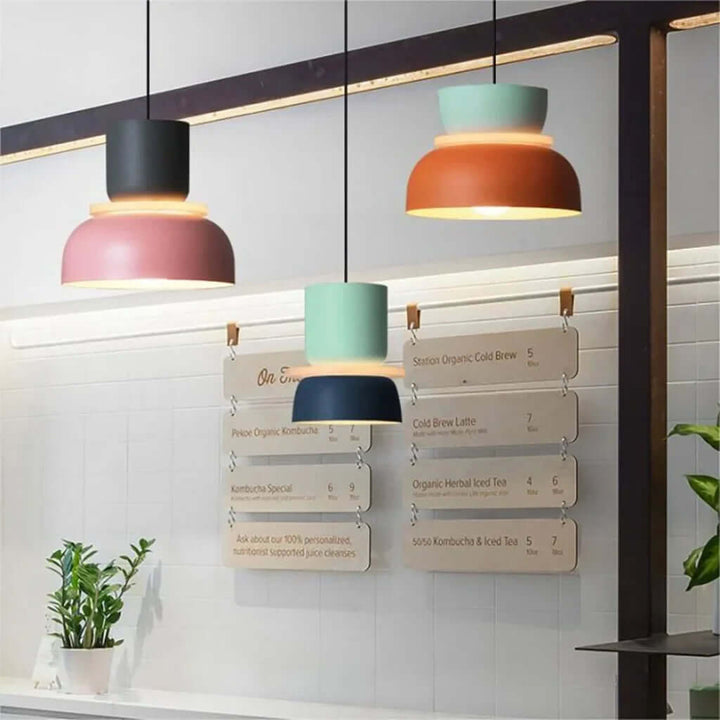 Color Block Nordic Pendant Light