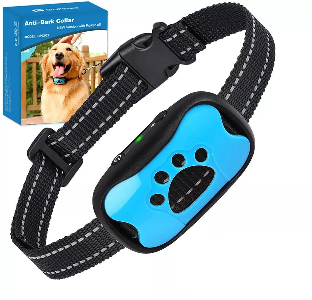 Gentle anti-bark dog collar for effective, humane bark control training. Helps quiet your home.