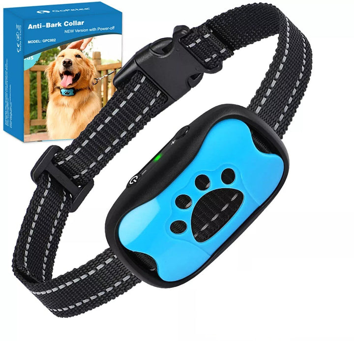 Gentle anti-bark dog collar for effective, humane bark control training. Helps quiet your home.