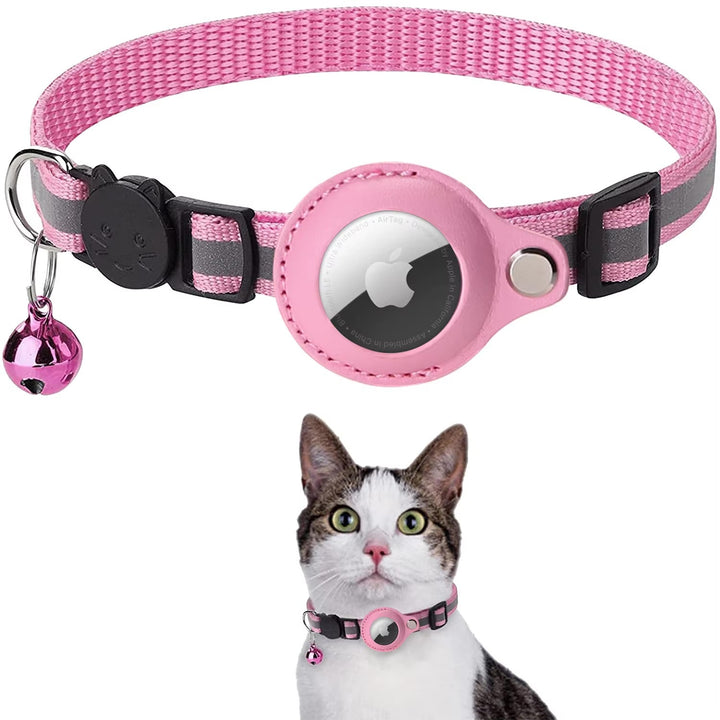 Cat GPS Tracker Collar - Quick Release & Reflective Design