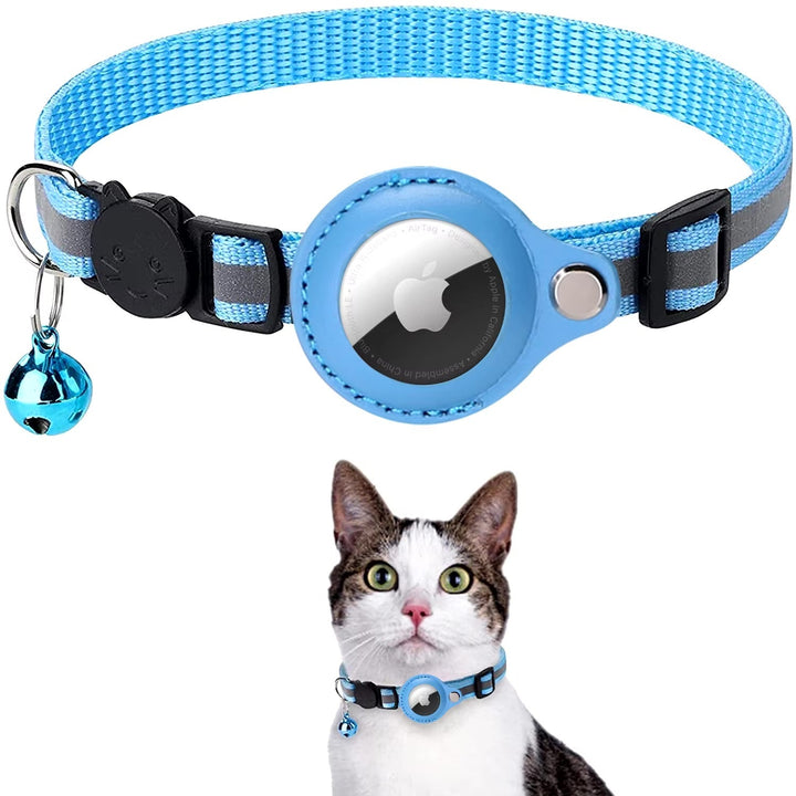 Cat GPS Tracker Collar - Quick Release & Reflective Design