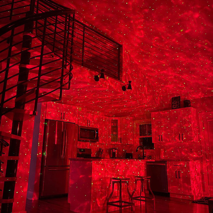 Celestial Galaxy Projector & Star Light for unique room decor and soothing ambiance.