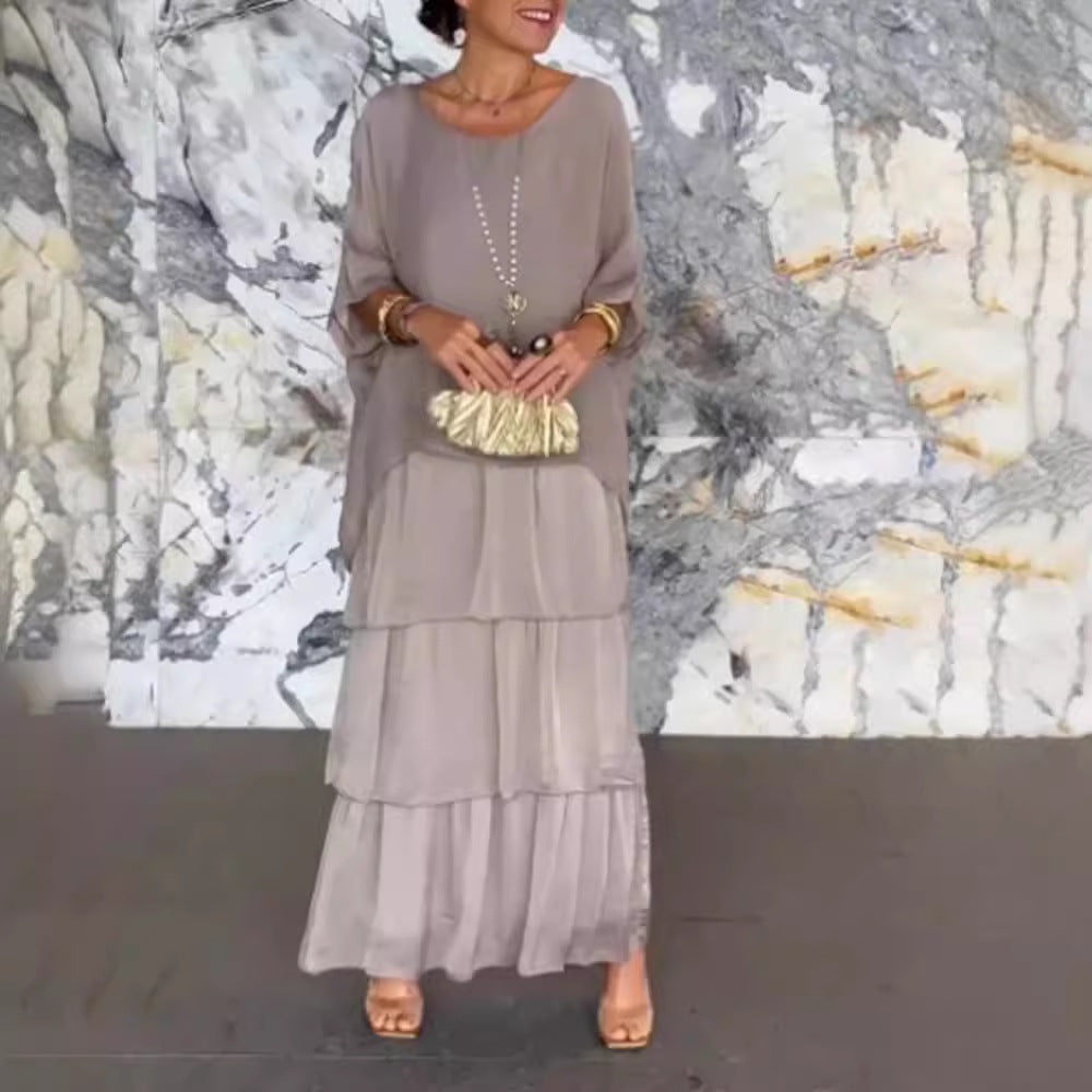 Women's Summer Dress with Sleeves