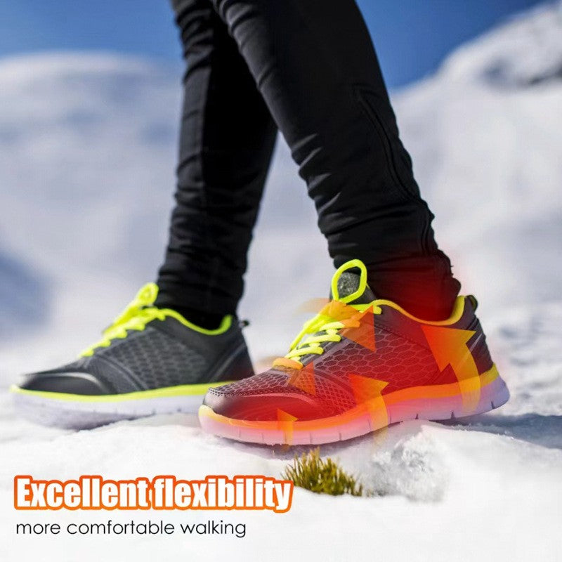 Unisex Heated Insoles with Rechargeable Wireless Warmth