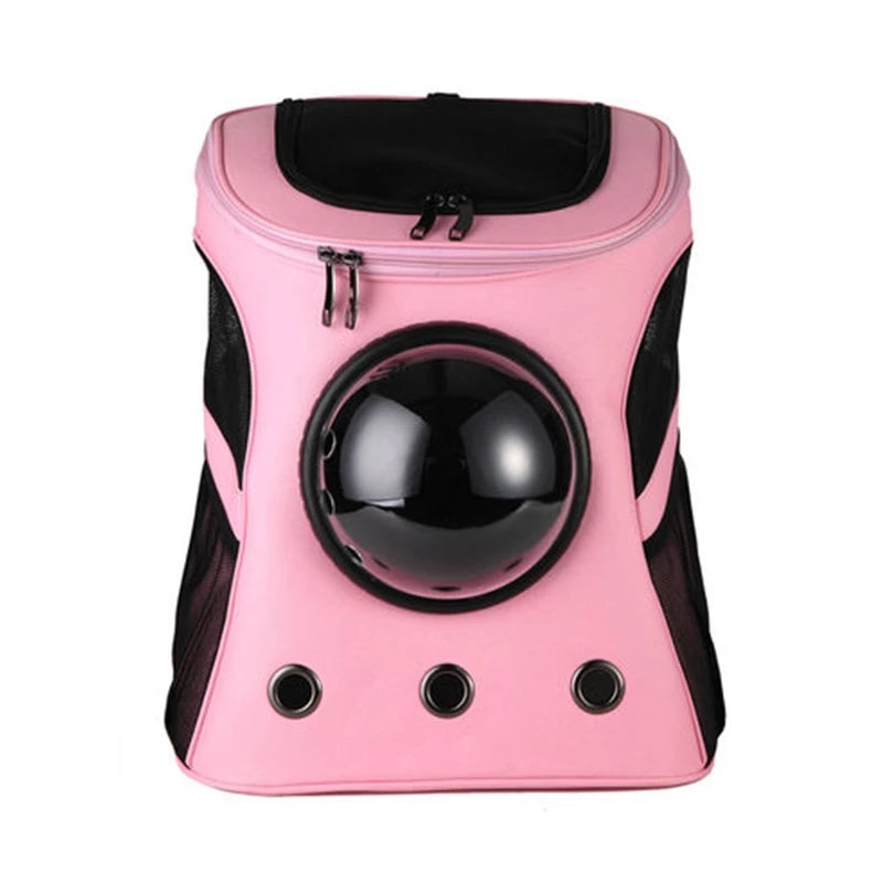 Large Cat Travel Backpack with Bubble Window