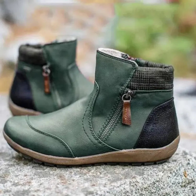 Comfortable women's waterproof boots, ideal for foot pain relief & support.