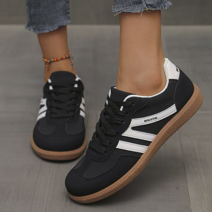 Women's wide fit walking shoes, orthopedic arch support & superior comfort.