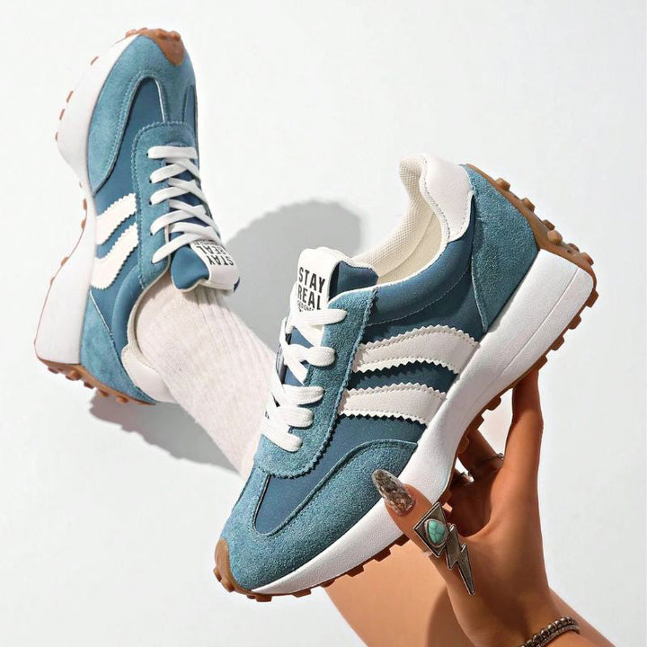 Cushioned women's walking shoes, orthopedic & designed for wide feet.