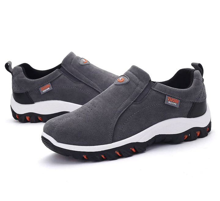 Stylish men's slip-on orthopedic shoes, designed for comfort, stability, and daily use.