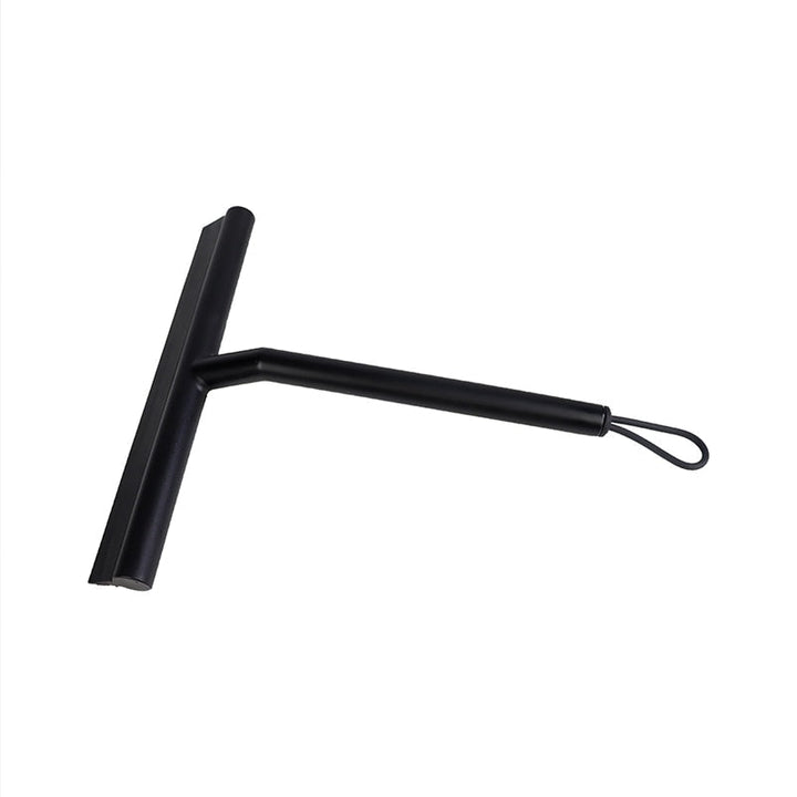 High-quality shower squeegee for quick & effective streak-free cleaning of bathroom glass, mirrors, and shower tiles. Hook.