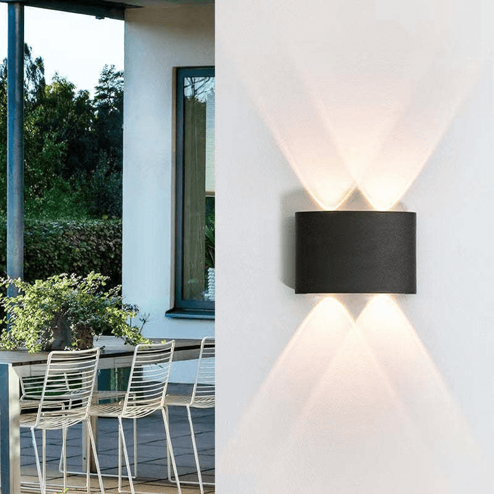 Modern LED Wall Sconce Light - Indoor/Outdoor