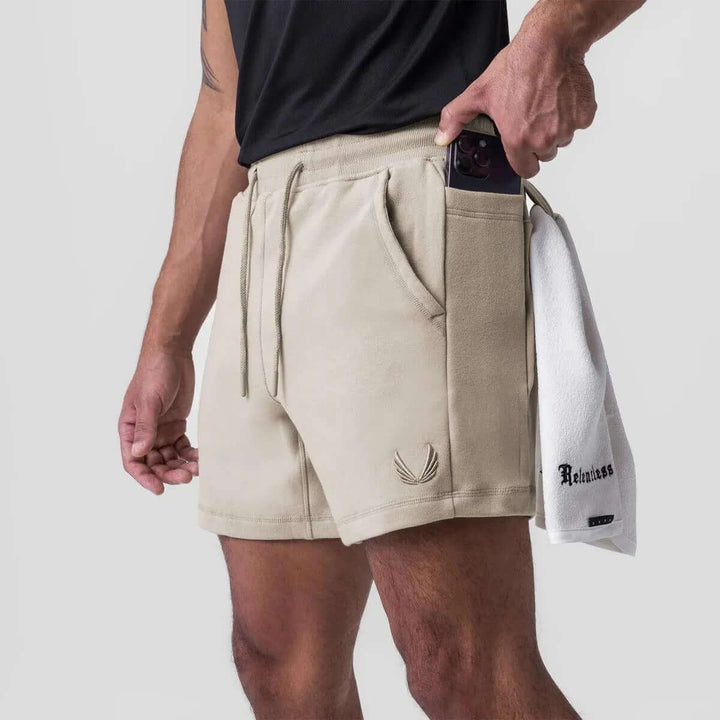 Men's Breathable Athletic Shorts with Pockets