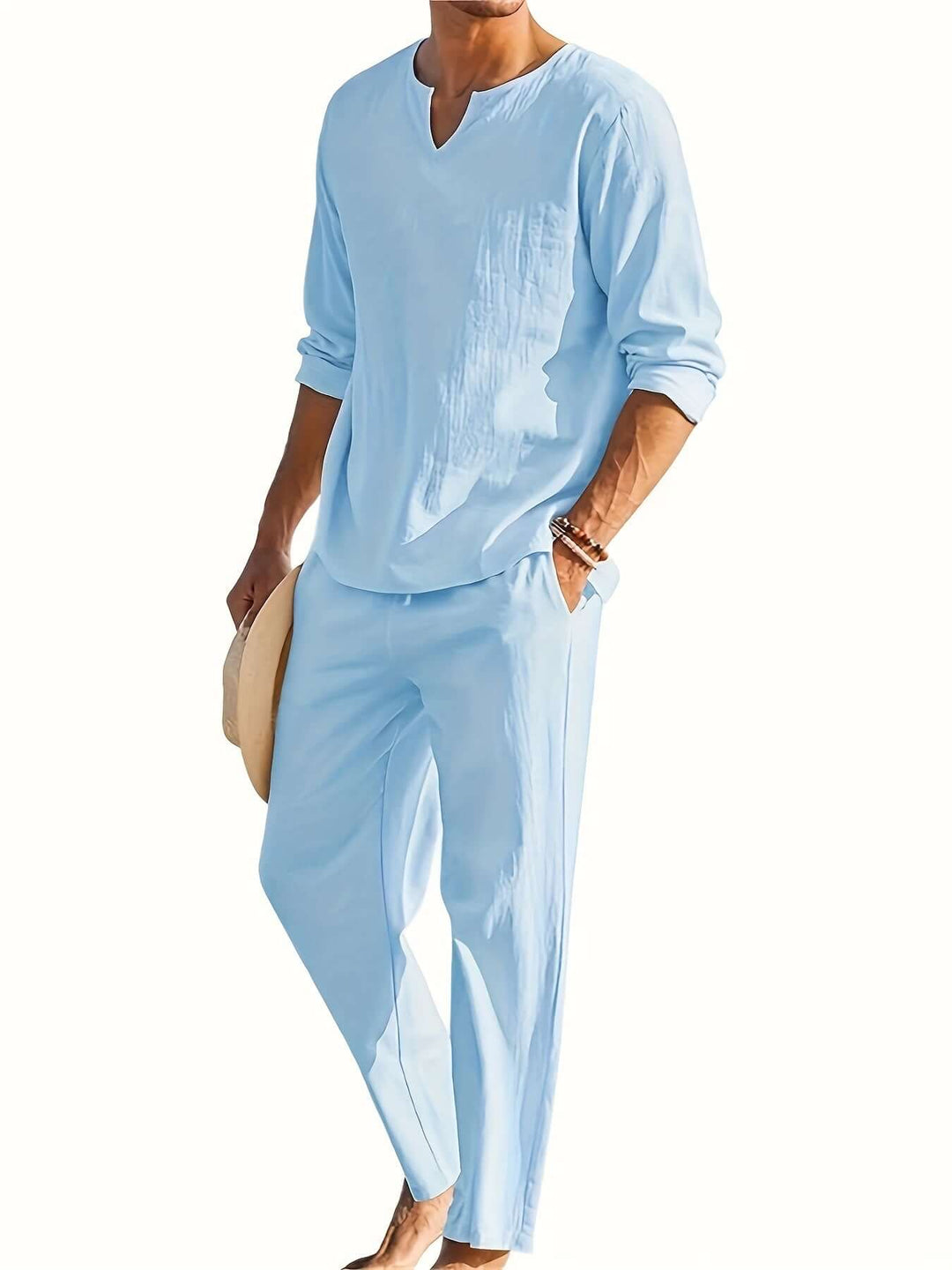 Men's Casual Two-Piece Outfit Set