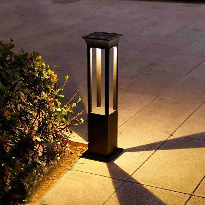 Solar Pathway Light Outdoor Garden LED Lamp 60cm Warm White