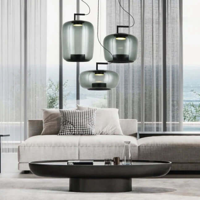 Modern Glass LED Pendant Light
